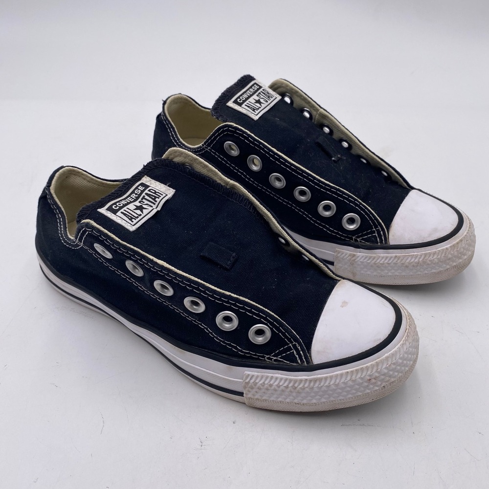 Converse Chuck Taylor All Star Low Top Men 4.5 Women 6.5 Black Canvas M9166 Shoe